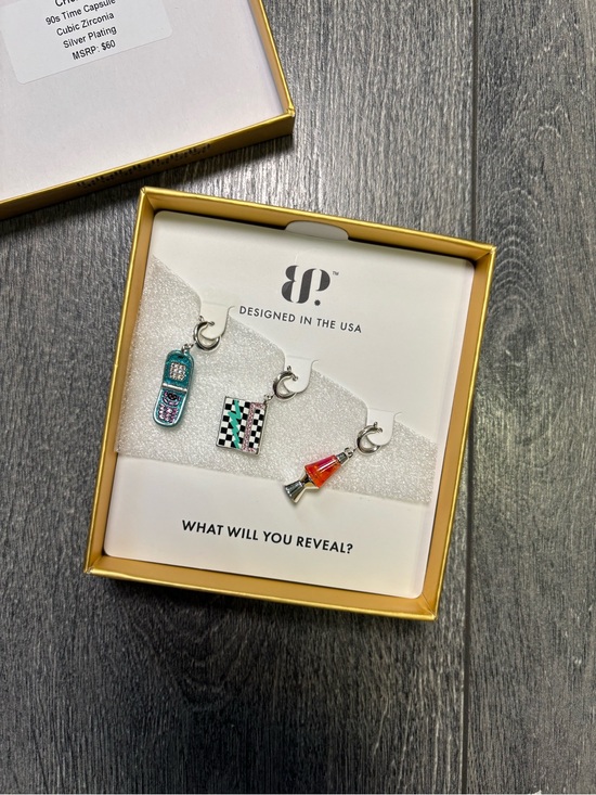 Bomb Party Jewelry - Bomb Party Gem Society 90s time capsule Charms